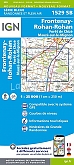Topografische Wandelkaart van Frankrijk 1529SB - Frontenay-Rohan-Rohan / Foret de Chiz Mauzé-sur-le-Mignon