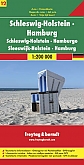 Wegenkaart - Landkaart Schleswig-Holstein / Hamburg 12 - Freytag & Berndt