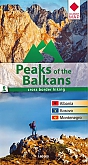 Wandelkaart Peaks of the Balkans | Huber