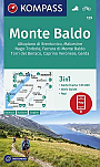 Wandelkaart 129 Monte Baldo Kompass