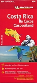 Wegenkaart - Landkaart Costa Rica Cocoseiland 804 - Michelin National