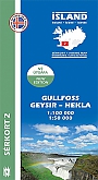 Wandelkaart 02 Gullfoss - Geysir - Hekla  | Mal og Menning Serkort