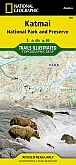 Wandelkaart 248 Alaska Katmai (Alaska) - Trails Illustrated Map / National Park Maps National Geographic