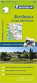 Wegenkaart - Landkaart 126 Bordeaux et ses alentours - Michelin Zoom