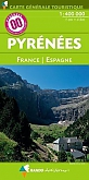 Wegenkaart 00 Pyreneeën Frankrijk Spanje overzichtskaart | Rando Editions
