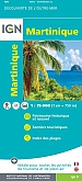 Wegenkaart - Landkaart Martinique - Institut Geographique National (IGN)