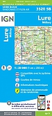 Topografische Wandelkaart van Frankrijk 3520SB - Lure Melisey