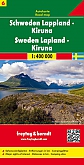 Wegenkaart - Landkaart Zweden 6 Lapland-Kiruna - Freytag & Berndt