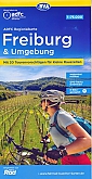 Fietskaart Freiburg und Umgebung | ADFC Regional- und Radwanderkarten - BVA Bielefelder Verlag