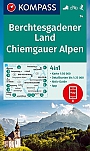 Wandelkaart 14 Berchtesgadener Land, Chiemgauer Alpen Kompass