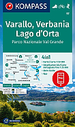 Wandelkaart 97 Varallo, Verbania, Lago d' Orta Kompass