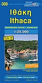Wandelkaart 308 Ithaca Ithaka | Road Editions