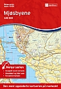 Topografische Wandelkaart Noorwegen 10050 Mjosbyene - Nordeca Norge
