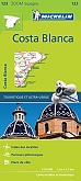 Fietskaart - Wegenkaart - Landkaart 123 Costa Blanca - Michelin Zoom