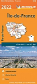 Wegenkaart - Landkaart 514 Ile de France 2022 - Michelin Region France