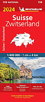 Wegenkaart - Landkaart 729 Zwitserland 2024 - Michelin National