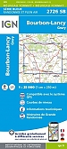 Topografische Wandelkaart van Frankrijk 2726SB - Bourbon-Lancy / Grury