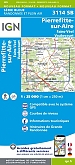 Topografische Wandelkaart van Frankrijk 3114SB - Pierrefitte-sur-Aire