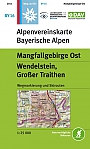 Wandelkaart BY 16 Mangfallgebirge Ost, Wendelstein, Großer Traithen | Alpenvereinskarte