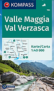 Wandelkaart 110 Valle Maggia, Val Verzasca Kompass