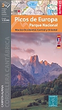 Wandelkaart Picos de Europa Parc Natural Macizo Occidental, Central y Oriental - Editorial Alpina