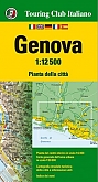 Stadsplattegrond Genua - Touring Club Italiano (TCI)
