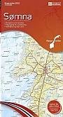 Topografische Wandelkaart Noorwegen 10110 Somna - Nordeca Norge