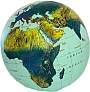 Opblaasbare wereldbol Wereld globe natuurkundig 40cm | ITMB