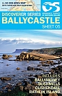 Topografische Wandelkaart Noord-Ierland 5 Ballycastle Discovery Map Northern Ireland