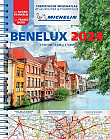Wegenatlas Benelux 2024 A4 Spiraal - Michelin Wegenatlassen