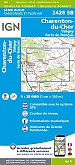Topografische Wandelkaart van Frankrijk 2426SB - Charenton-du-Cher / Valigny / Foret de Troncais