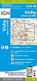 Topografische Wandelkaart van Frankrijk 2629SB - Vichy  / Bellerive-sur-Allier