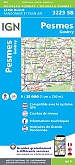 Topografische Wandelkaart van Frankrijk 3223SB - Pesmes Gendrey