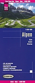 Wegenkaart - Landkaart Alpen - World Mapping Project (Reise Know-How)