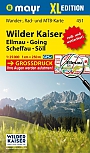 Wandelkaart 451 Tirol Wilder Kaiser Ellmau Going Scheffau Söll Mayr