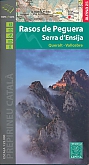 Wandelkaart Rasos de Peguera (E25) Serra d'Ensija - Queralt - Vallcebre - Editorial Alpina