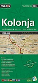 Wegenkaart - Landkaart Kolonja | Vektor Editions