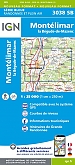 Topografische Wandelkaart van Frankrijk 3038SB - Montelimar / La Begude-de-Mazenc
