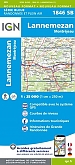 Topografische Wandelkaart van Frankrijk 1846SB - Lannemezan Montrejeau