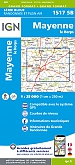 Topografische Wandelkaart van Frankrijk 1517SB - Mayenne / Le Horps