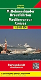 Overzichtskaart Middellandse Zee Mediterranean Cruises - Freytag & Berndt