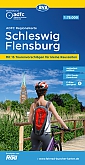 Fietskaart Schleswig, Flensburg | ADFC Regional- und Radwanderkarten - BVA Bielefelder Verlag
