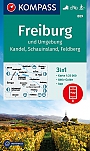 Wandelkaart 889 Freiburg und Umgebung Kompass