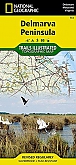 Wandelkaart 772 Delmarva Peninsula - Trails Illustrated Map / National Park Maps National Geographic