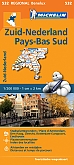 Wegenkaart - Landkaart 532 Zuid-Nederland - Michelin Regional