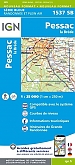 Topografische Wandelkaart van Frankrijk 1537SB - Pessac / La Brede
