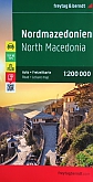 Wegenkaart - Landkaart Macedonië Noord-Macedonie - Freytag & Berndt