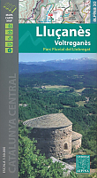 Wandelkaart Lluçanès - Llucanes Parc Fluvial del Llobregat - Voltreganes (E25) | Editorial Alpina