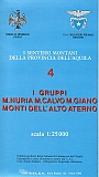Wandelkaart 4 I Gruppo Monti Nuria Calvo Giano Monti SELCA