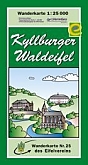 Wandelkaart Eifel 25 Kyllburger Waldeifel - Wanderkarte Des Eifelvereins